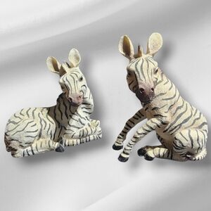 Zebra Figurine Set